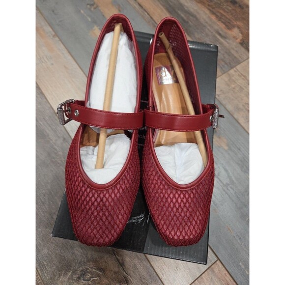 Dolce Vita Mulaney Red (More Burgandy) Mesh Shoe Size 8.5 - Picture 5 of 16